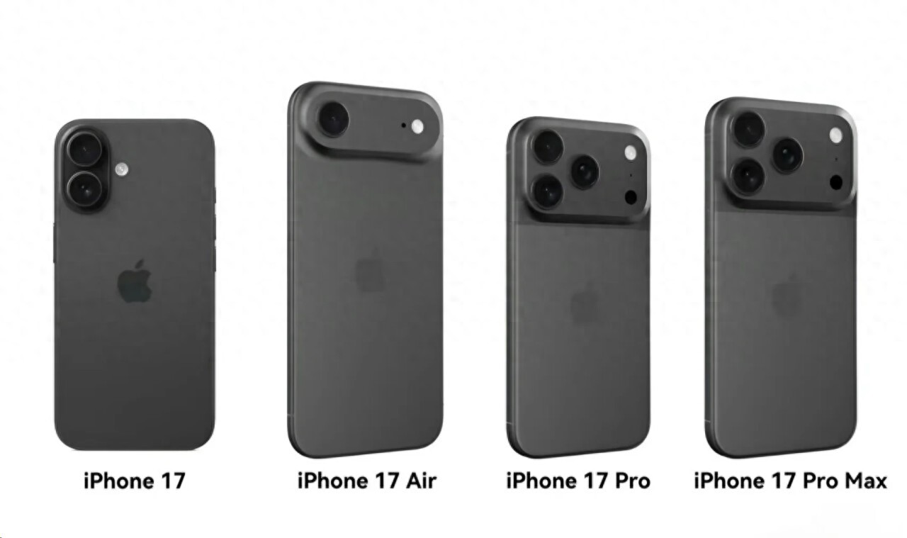 5.5mm蘋果史上最薄手機!iPhone 17 Air機模上手對比